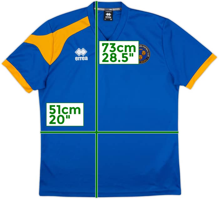 2015-16 Shrewsbury Town Errea Training Shirt - 8/10 - (M)