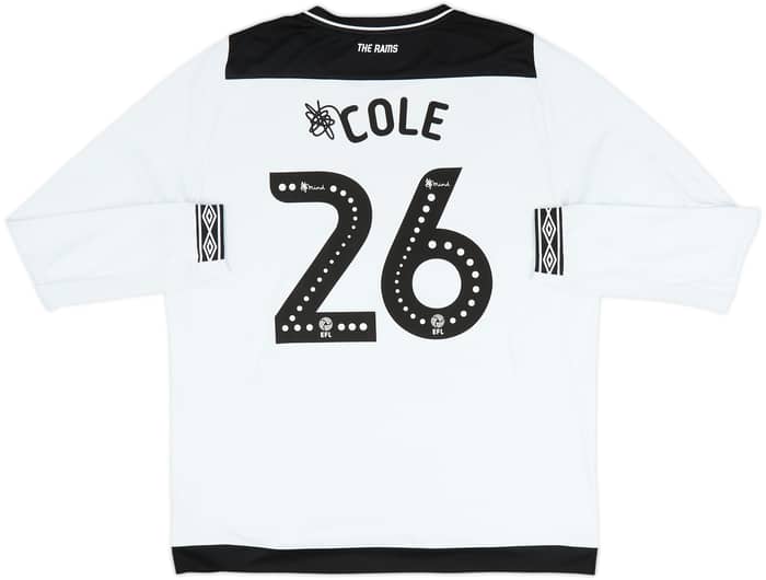 2018-19 Derby County Home L/S Shirt Cole #26 - 8/10 - (XL)