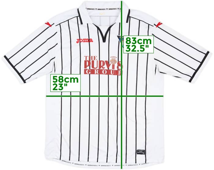 2014-15 Dunfermline Home Shirt - 5/10 - (3XL)