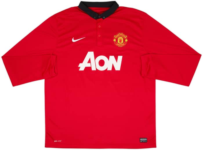 2013-14 Manchester United Local M/L Camiseta Rooney #10 - 9/10 - (XL)