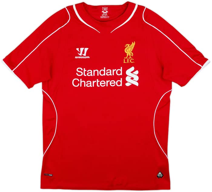 2014-15 Liverpool Home Shirt Gerrard #8 - 6/10 - (M)