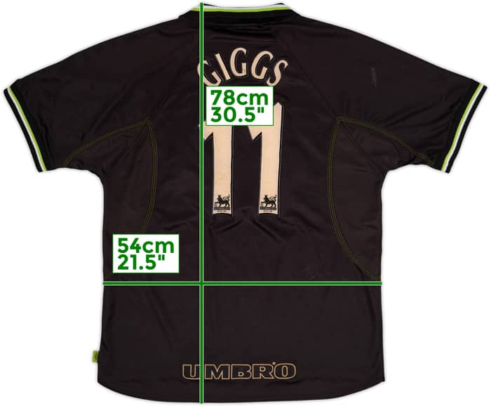 1998-99 Manchester United Third Shirt Giggs #11 - 4/10 - (L)