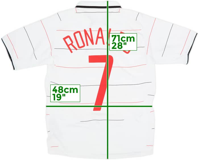 2003-05 Manchester United Third Shirt Ronaldo #7 - 7/10 - (XL.Boys)