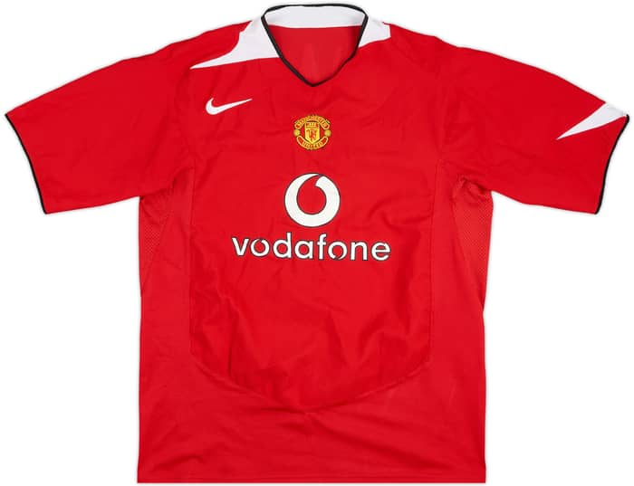 2004-06 Manchester United Home Shirt Ronaldo #7 - 6/10 - (L)