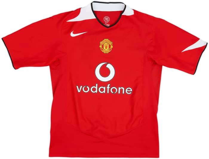 2004-06 Manchester United Home Shirt Rooney #8 - 8/10 - (M)