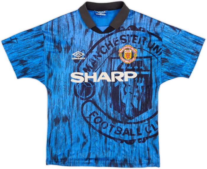 1992-93 Manchester United Away Shirt - 5/10 - (S)