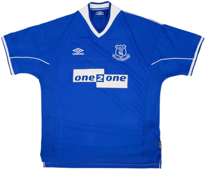 1999-00 Everton Home Shirt - 8/10 - (XL)