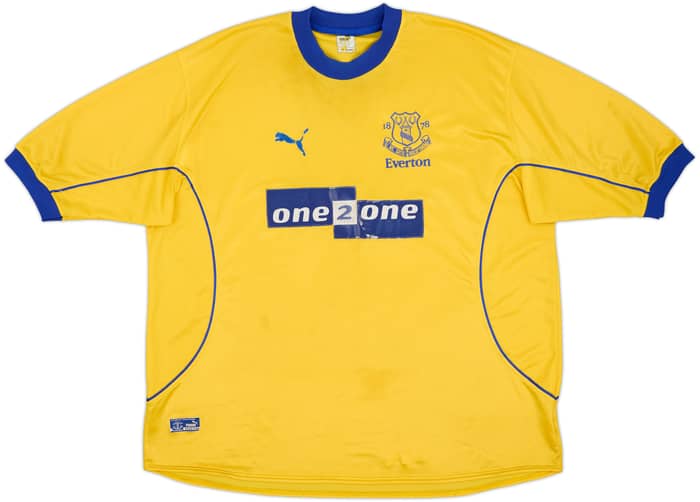 2000-01 Everton Away Shirt - 5/10 - (3XL)