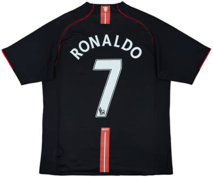 2007-08 Manchester United Away Shirt Ronaldo #7 - 5/10 - (L)