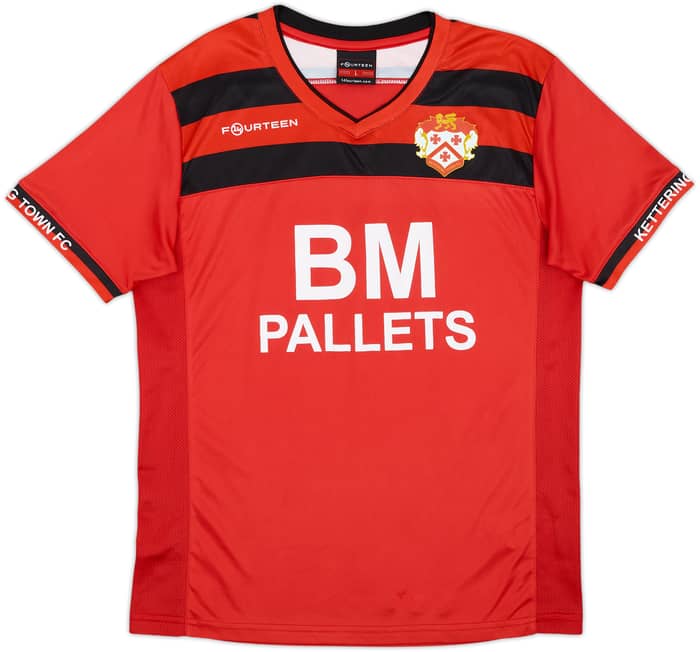 2017-18 Kettering Town Home Shirt - 8/10 - (L)