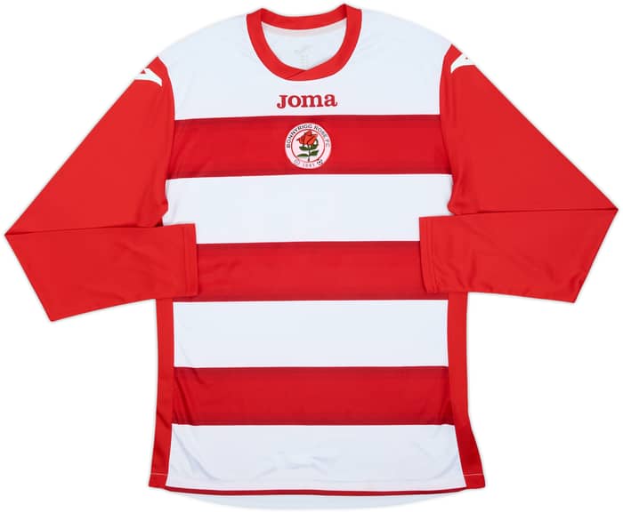 2016-17 Bonnyrigg Rose Home L/S Shirt - 8/10 - (M)