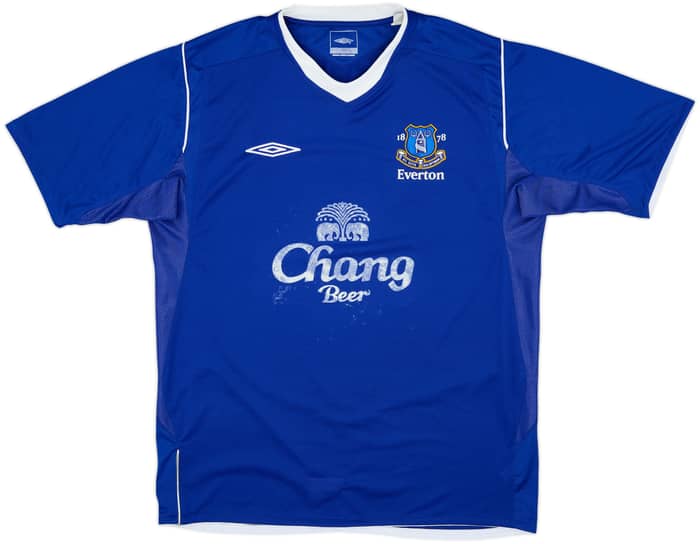 2004-05 Everton Camiseta Local - 5/10 - (L)