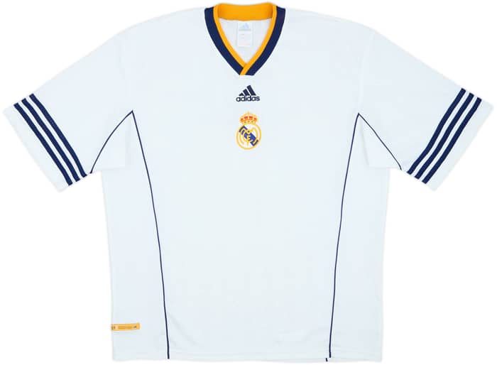 1999-00 Real Madrid adidas Training Shirt - 8/10 - (XL)