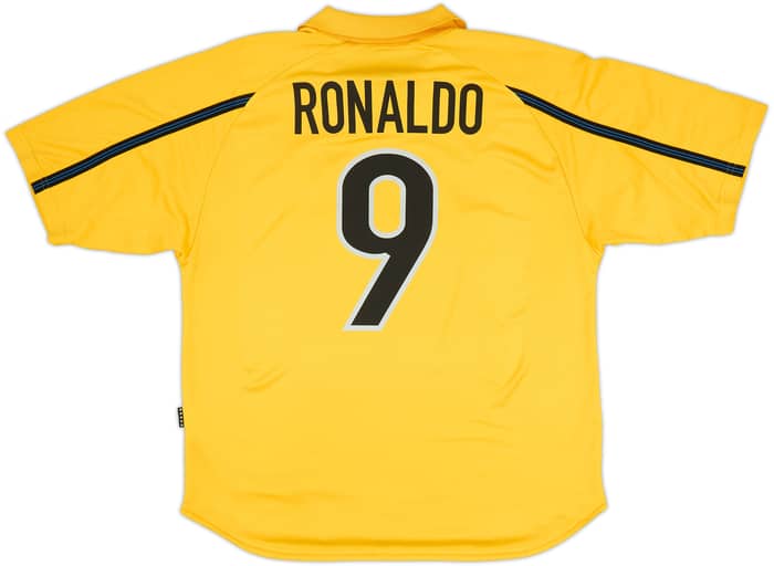 1999-00 Inter Milan Third Shirt Ronaldo #9 - 8/10 - (L)
