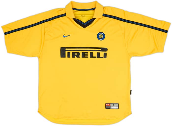 1999-00 Inter Milan Third Shirt Ronaldo #9 - 8/10 - (L)