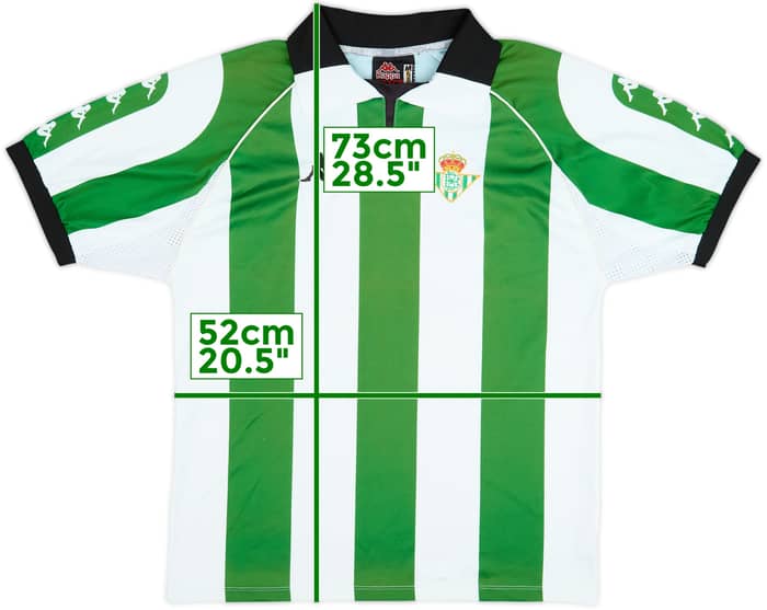 Camiseta de local del Real Betis 1998-99 - 7/10 - (M)