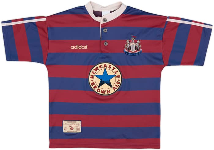 1995-96 Newcastle Away Shirt - 8/10 - (S.Boys)