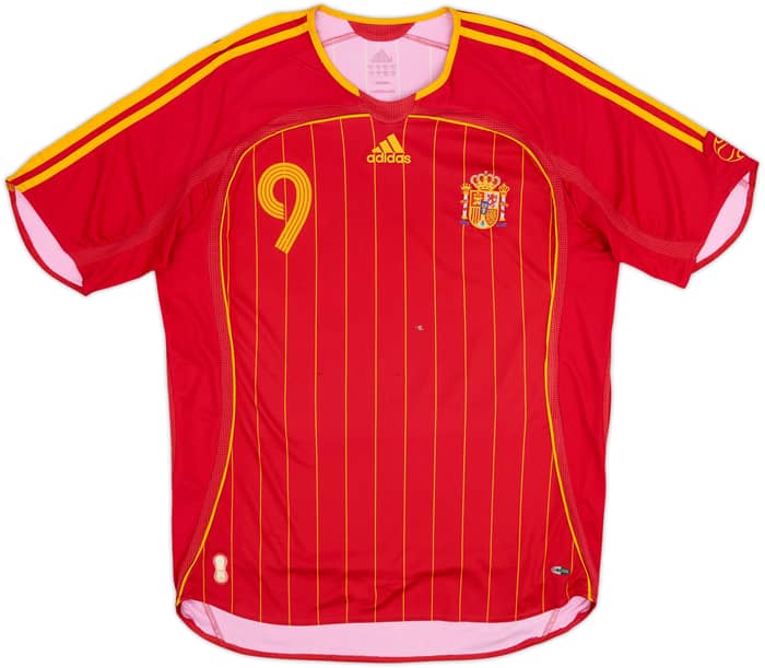 2006-08 Spain Home Shirt F.Torres #9 - 6/10 - (L)