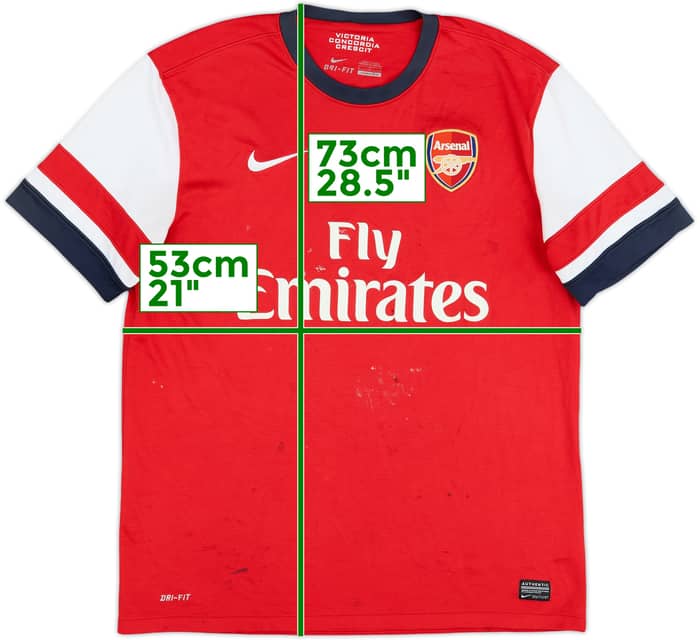 2012-14 Arsenal Home Shirt - 4/10 - (L)