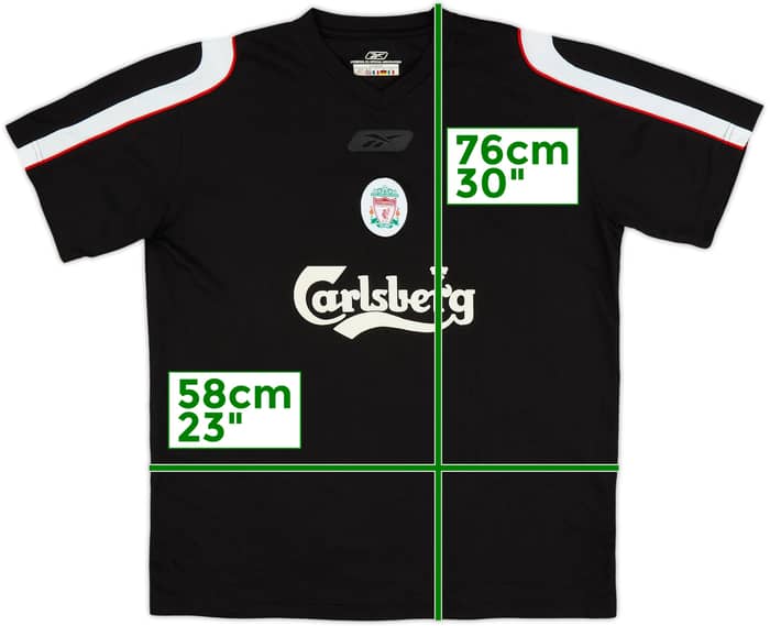 2003-04 Liverpool Reebok Training Shirt - 4/10 - (M)