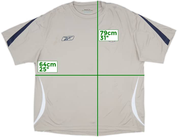 2004-05 West Ham Reebok Training Shirt - 8/10 - (XXL)