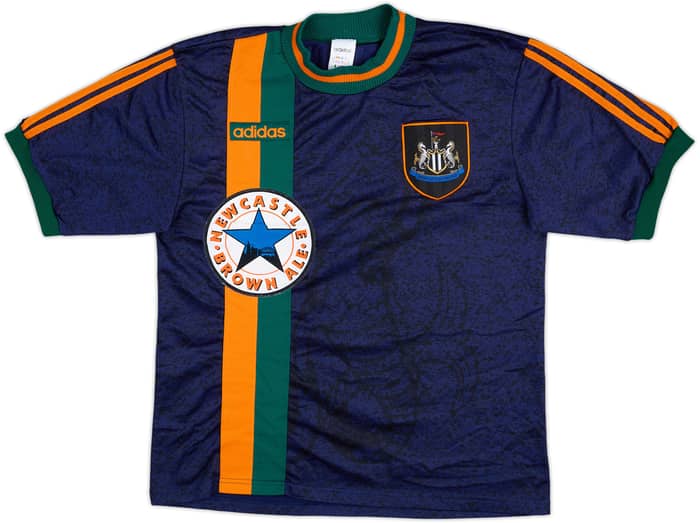 1997-98 Newcastle Camiseta Visitante Asprilla #11 - 8/10 - (M)