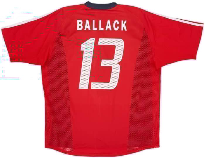 Camiseta versión jugador de la Liga de Campeones del Bayern Munich 2002-03 Ballack #13 - 6/10 - (L)