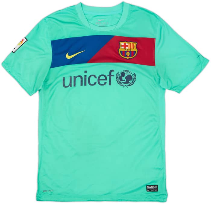 2010-11 Barcelona Away Shirt David Villa #7 - 9/10 - (S)