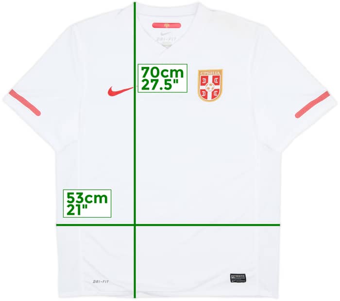 2010-12 Serbia Away Shirt - 10/10 - (M)