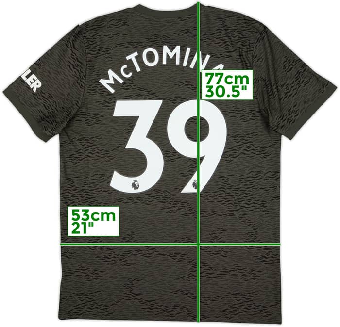 2020-21 Manchester United Away Shirt McTominay #39 - 9/10 - (L)