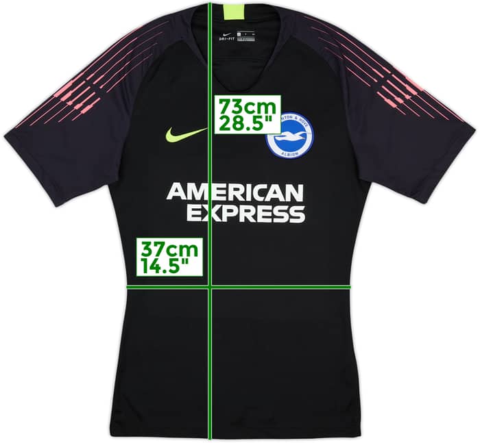 2018-19 Brighton GK S/S Shirt - 9/10 - (S)