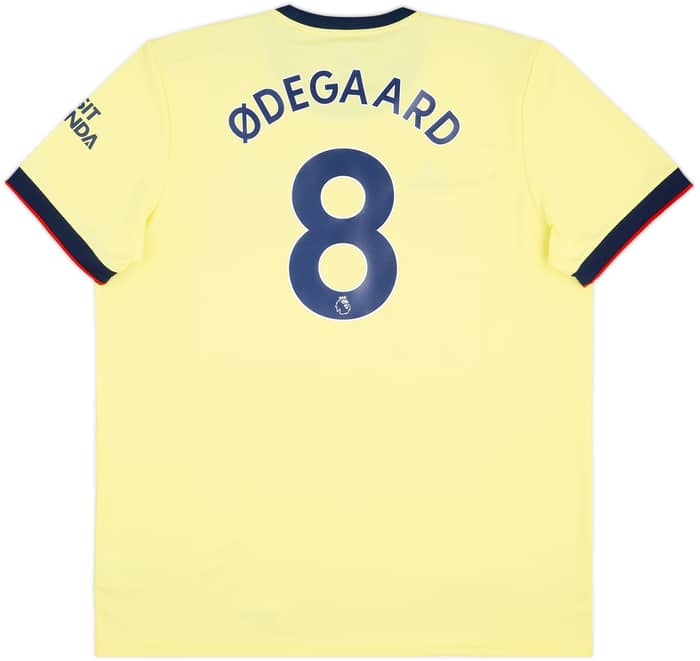 2021-22 Arsenal Away Shirt Odegaard #8 - 10/10 - (XXL)