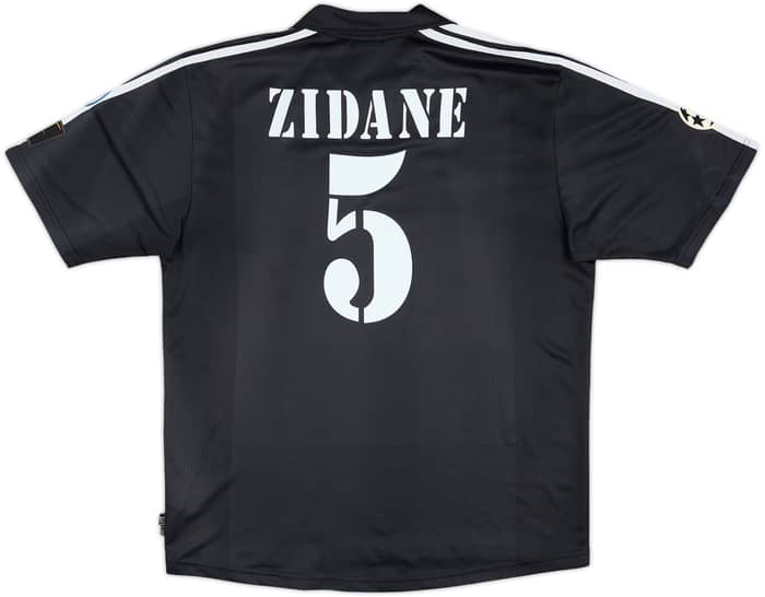 2002-03 Real Madrid Centenary Away Shirt Zidane #5 - 8/10 - (M)