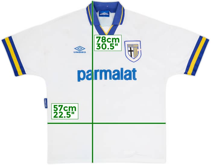 1993-95 Parma Home Shirt #10 - 6/10 - (L)