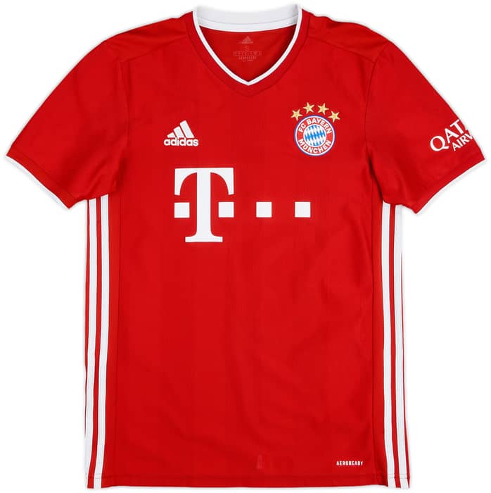 2020-21 Bayern Munich Home Shirt Lewandowski #9 - 7/10 - (S)