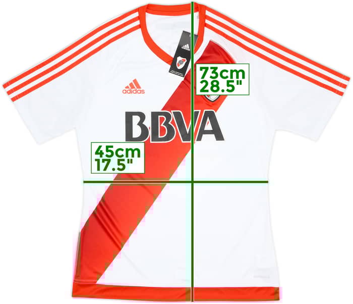 2016-17 River Plate Home Shirt (M)