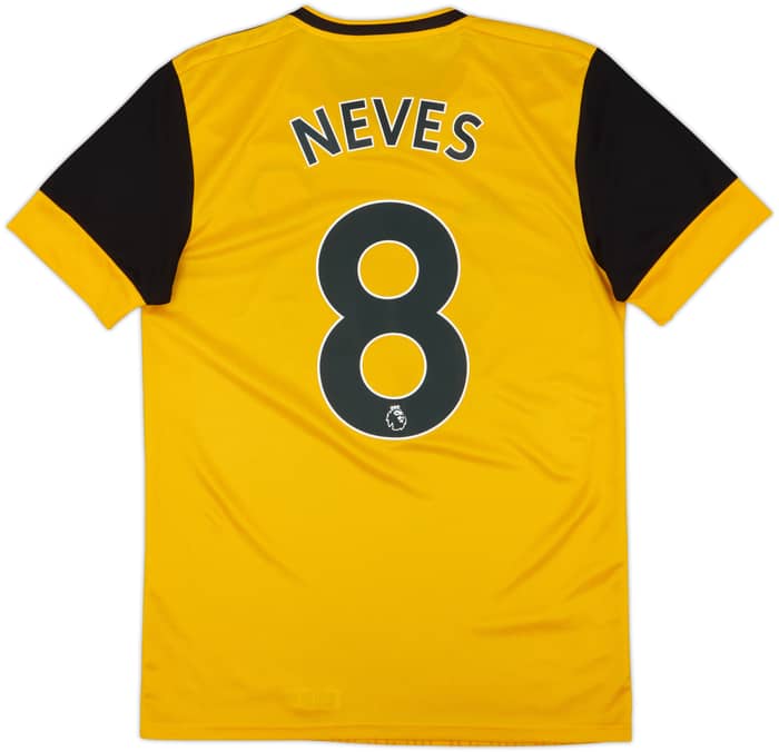 2020-21 Wolves Home Shirt Neves #8 - 9/10 - (S)