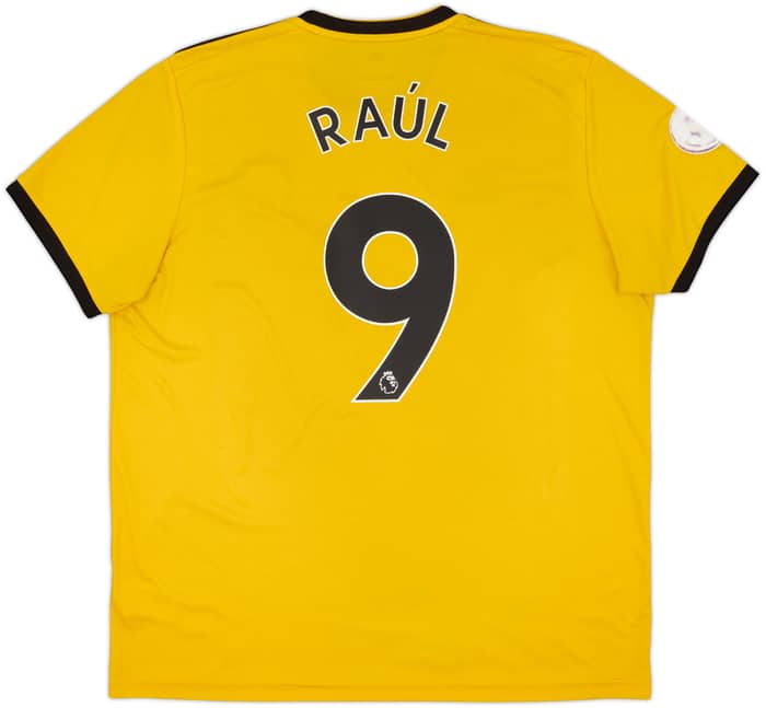 2018-19 Wolves Home Shirt Raul #9 - 6/10 - (XL)