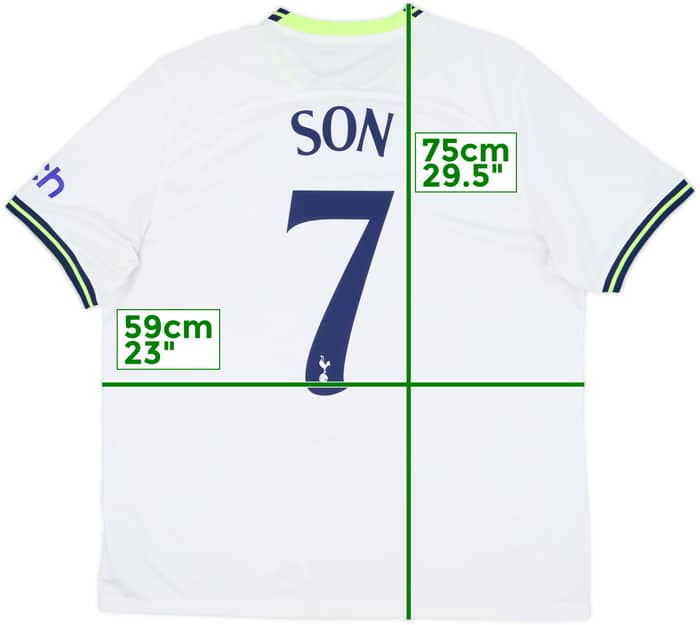2022-23 Tottenham Camiseta de local Son #7 - 7/10 - (XL)