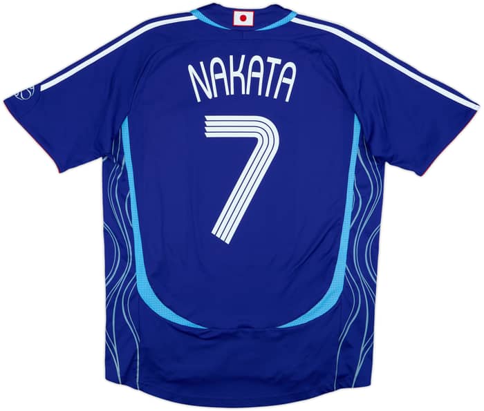 2006-08 Japan Home Shirt Nakata #7 - 10/10 - (M)