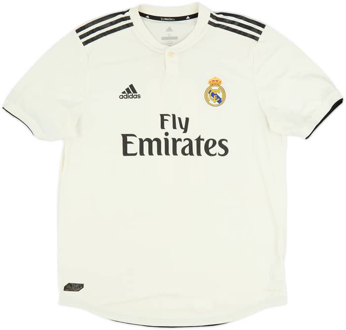 2018-19 Real Madrid Authentic Home Shirt Bale #11 - 7/10 - (XL)