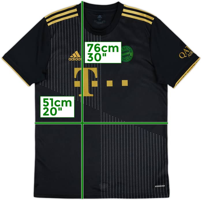 2021-22 Bayern Munich Away Shirt - 5/10 - (M)