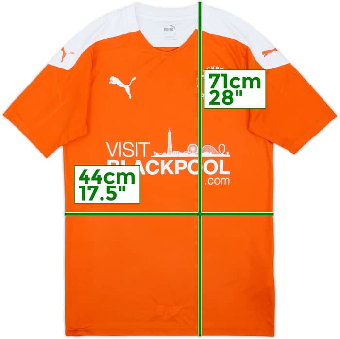 2020-21 Blackpool Home Shirt - 8/10 - (S)