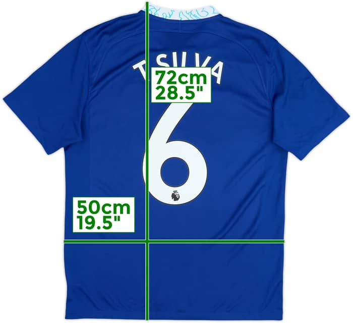 2022-23 Chelsea Home Shirt T.Silva #6 - 8/10 - (M)