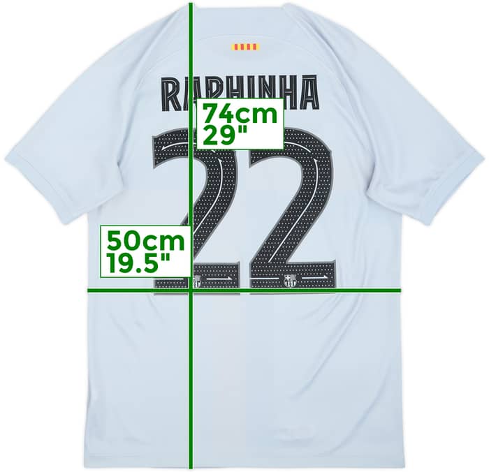 2022-23 Barcelona Third Shirt Raphinha #22 - 9/10 - (M)