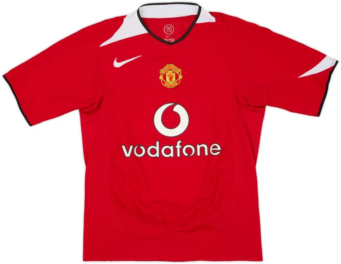 2004-06 Manchester United Home Shirt V.Nistelrooy #10 - 7/10 - (S)
