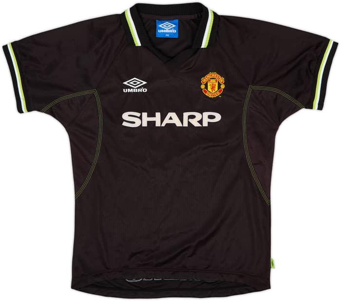 1998-99 Manchester United Third Shirt - 9/10 - (L.Boys)