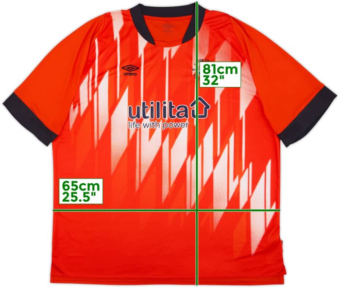 2022-23 Luton Home Shirt - 10/10 - (4XL)