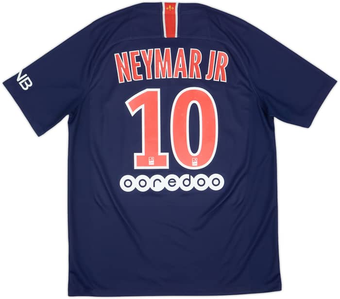 2018-19 Paris Saint-Germain Home Shirt Neymar Jr #10 - 6/10 - (L)