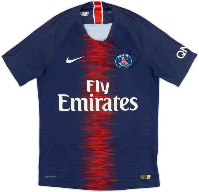 2018-19 Paris Saint-Germain Camiseta Auténtica Local Mbappe #7 - 6/10 - (S